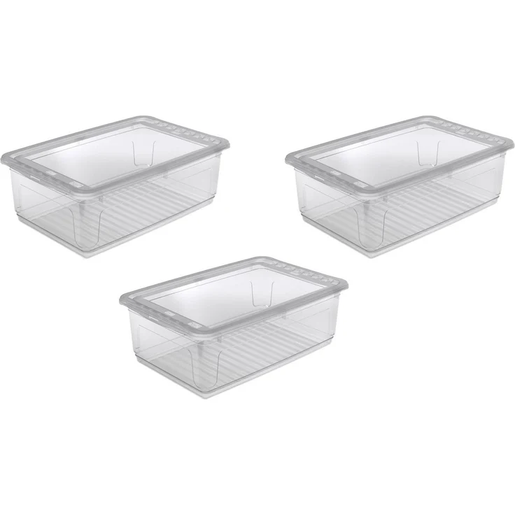keeeper Aufbewahrungsbox bea (Set, 3 St), 3 x 30 L, mit Air-Control-System – Bild 2