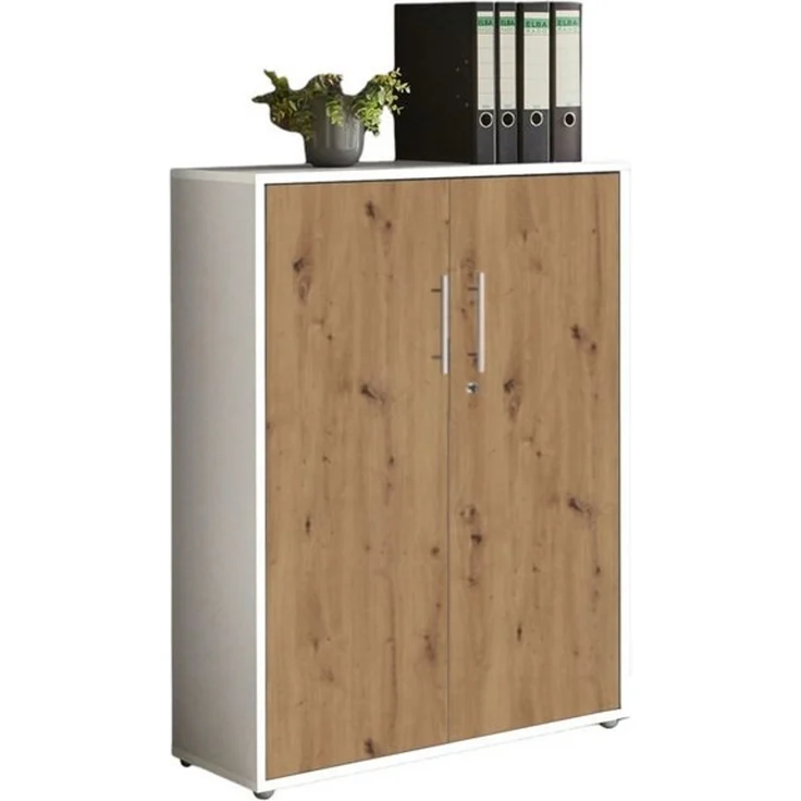 BMG Möbel Aktenschrank Office Edition (ideal für Aktenordner) 3 OH, abschließbar, Hochglanz lackiert oder matt – Bild 3