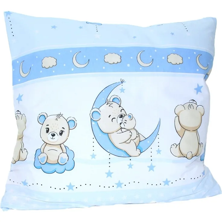 Primawela Kissenbezug Baby Kinder Kissenbezug 80 x80 cm Kissenhülle Bezug für Kissen