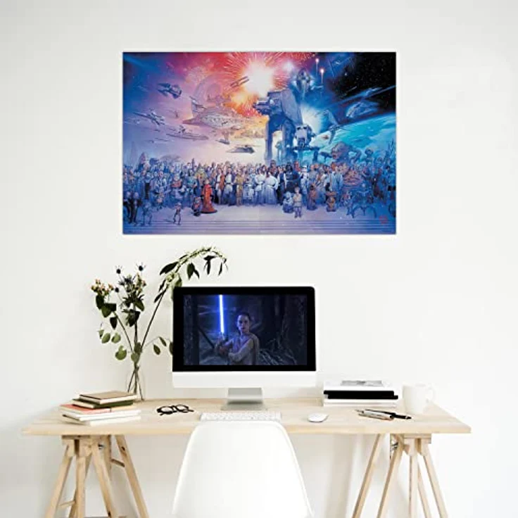Grupo Erik Star Wars Legacy Figuren Poster, Kunstdruck 61 x 91,5 cm für Wohnzimmer oder Schlafzimmer, offizielles Geschenk – Bild 3