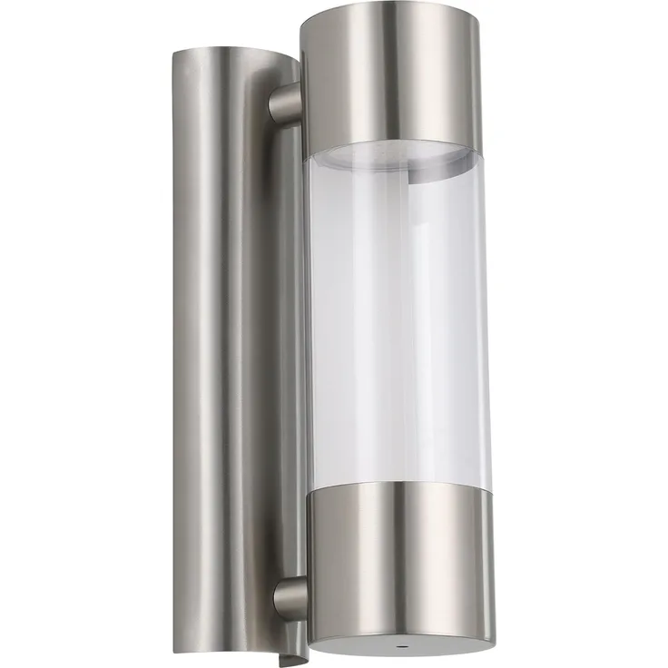 Eglo 96013 LED Outdoor Wandleuchte ROBLEDO edelstahl transparent L:7,5cm H:26cm T:12cm IP44