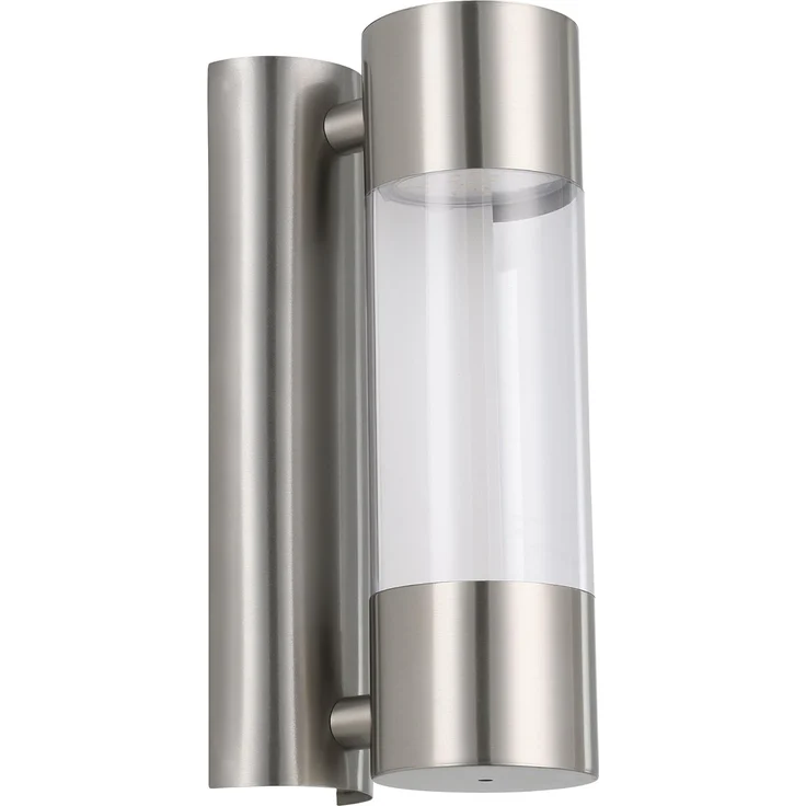 Eglo 96013 LED Outdoor Wandleuchte ROBLEDO edelstahl transparent L:7,5cm H:26cm T:12cm IP44 – Bild 1