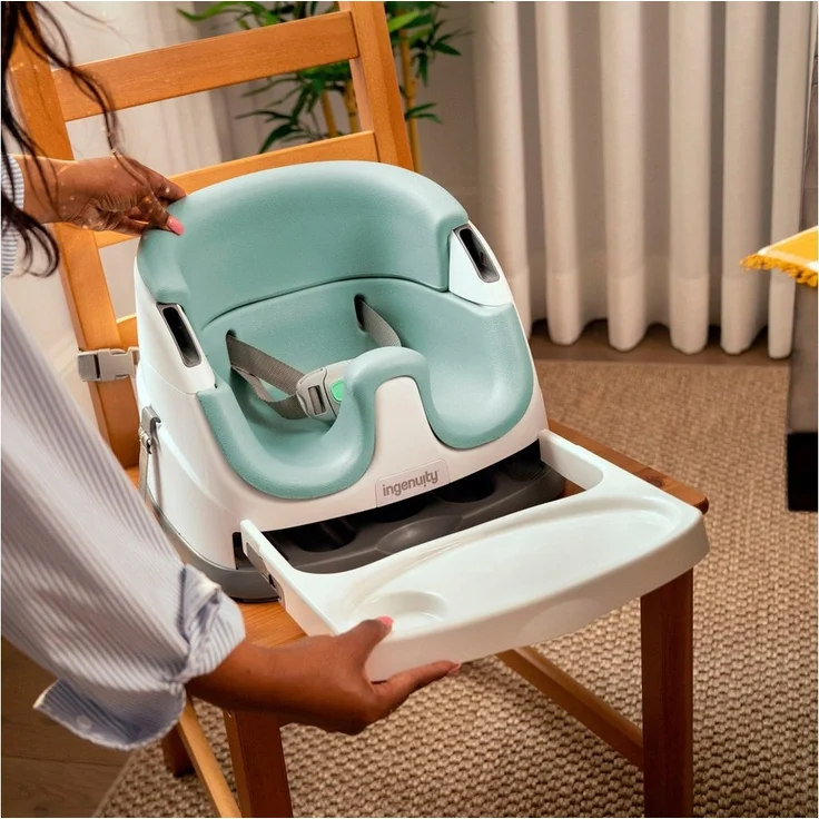 ingenuity Tischsitz Baby Base 2-in-1™ Seat – Mist™ – Bild 3