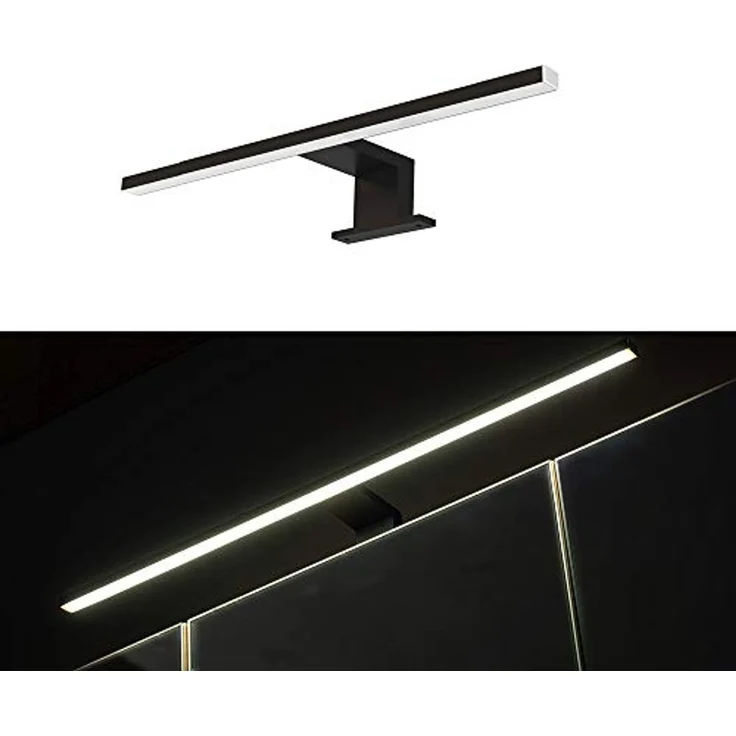Bad Spiegelschrank 120 cm BOLOGNA-56 inkl. LED Beleuchtung in anthrazit mit Artisan Eiche Nb, B/H/T: ca. 120/80/25 cm – Bild 6