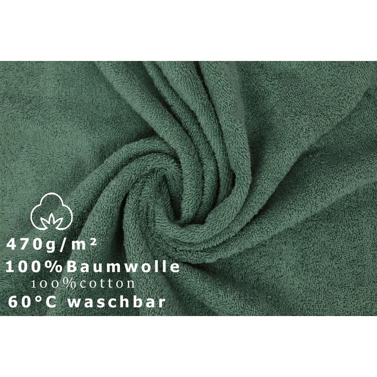 Betz Seiftuch 10 Stück Premium Seiflappen-Set 30x30 cm, (Set, 10-St) – Bild 3