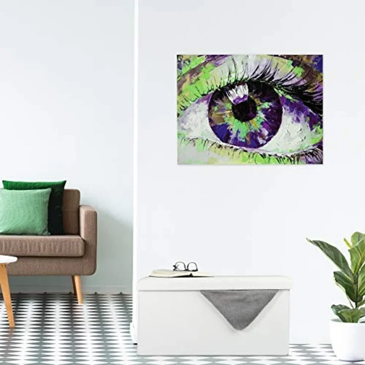 relaxdays Sitzbank Leinen Optik, weiß – Bild 2