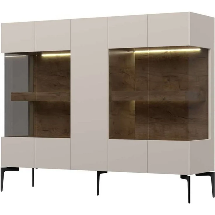 Places of Style Sideboard Sky45, Vitrine, Lackiert mit wasserbasiertem UV-Lack – Bild 2