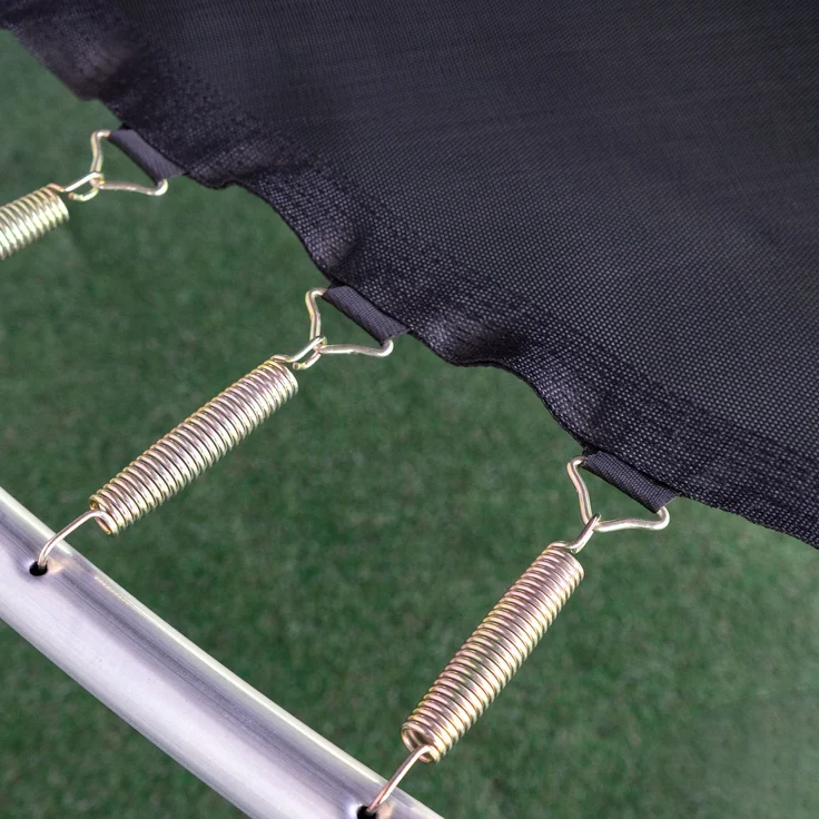 KINETIC SPORTS Trampolin Sprungtuch Ersatz - Sprungmatte für Gartentrampoline, USA PP-Mesh Gewebe, Wetterfest & Witterungsbeständig, Ø 233 cm, 56 Ösen (Trampolin Ø 275 cm) – Bild 4