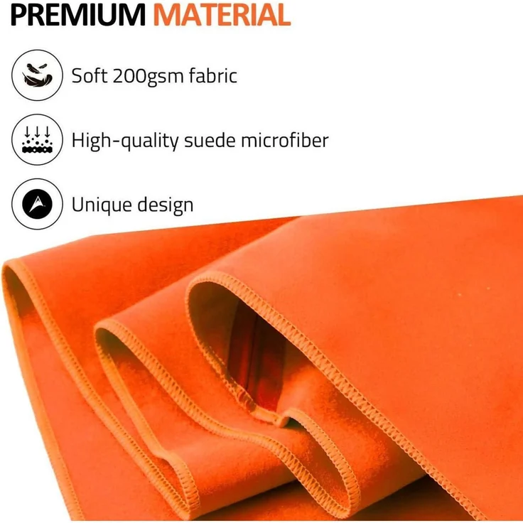 Mikrofaser Handtuch Ultra leicht schnelltrocknend 8 Farben - Perfekte – Bild 5