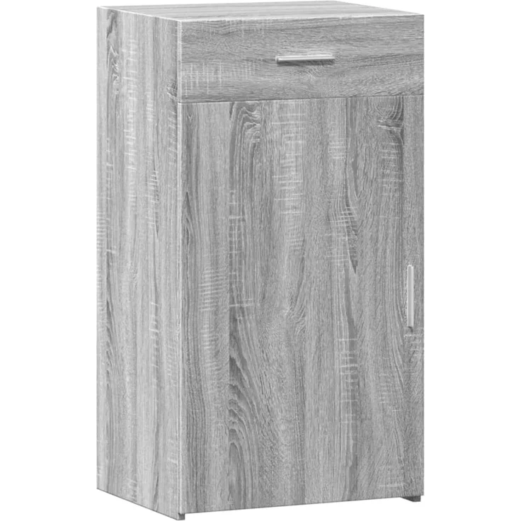 vidaXL Sideboard Grau Sonoma 50x42,5x93 cm Holzwerkstoff 846297 – Bild 2