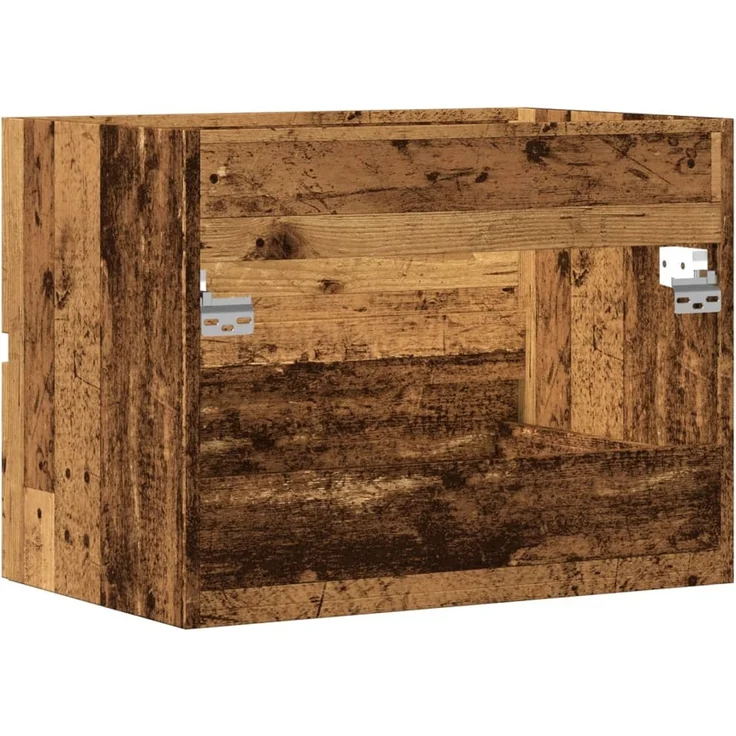 Badschrank Altholz-Optik 60 x 38,5 x 45 cm Holzwerkstoff – Bild 6
