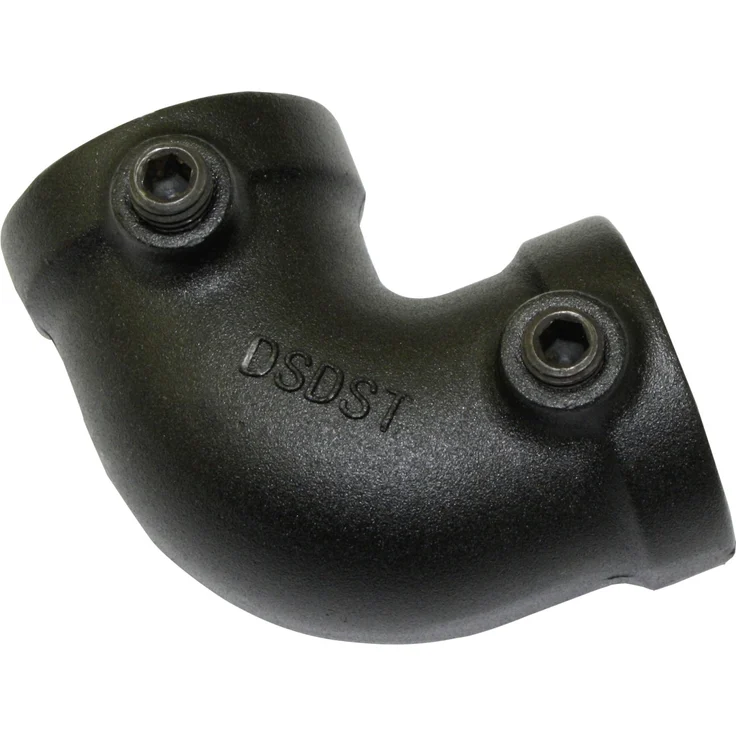 Gardinia Eckstück für Gardinenstange Industrial Home für Ø 25 mm schwarz – Bild 2