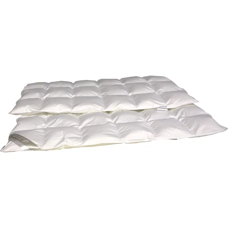 2 Stück Bellalux Daunendecken Daunenbetten Kassettenbett 135x200 100% Daunen