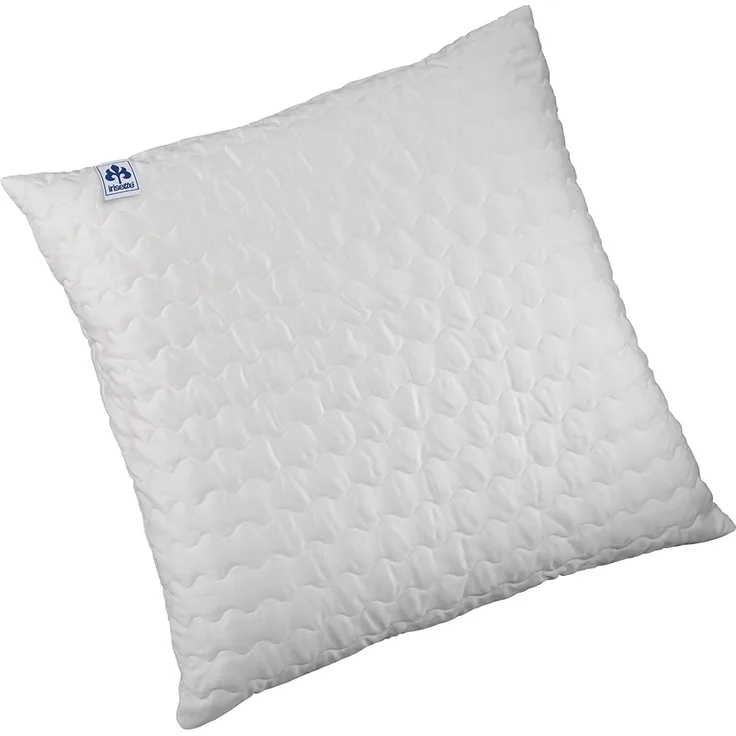 IRISETTE Hohlfaser Kissen Tencel weiß Größe 80x80 cm