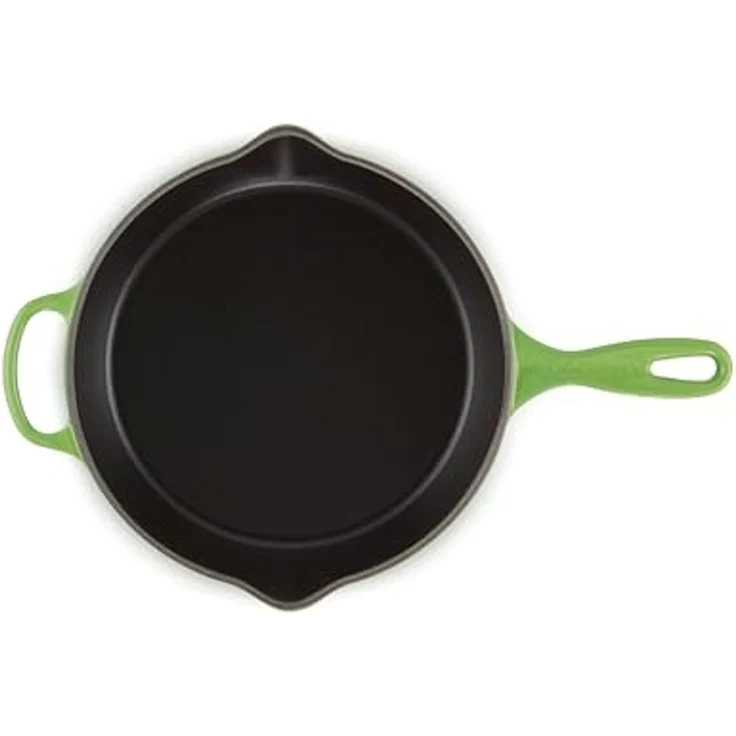 Le Creuset Brat-u.Servierpfanne Signature hoch 26 cm Bamboo - Grün - 25 bis 28 cm – Bild 4
