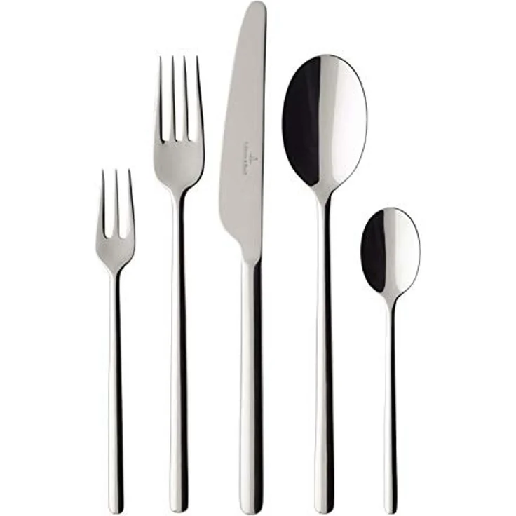 Villeroy & Boch 'Ella' Besteckset 30tlg., 18/10 Edelstahl, spülmaschinenfest – Bild 1