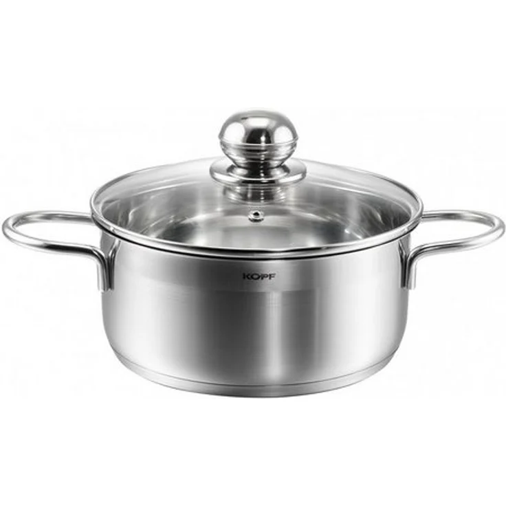 Kopf Bratentopf Josie Bratentopf 20cm, Edelstahl, Ø 20 cm, Höhe 9 cm, 2 Liter – Bild 2