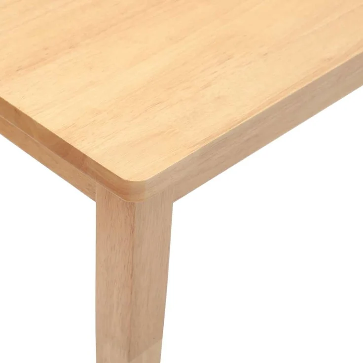vidaXL Bank 90 cm Massivholz Gummibaum 4102595 – Bild 7