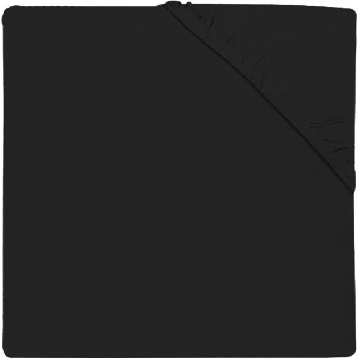Pretura Tencel Spannbettlaken Schwarz 60x120 / 70x140 cm