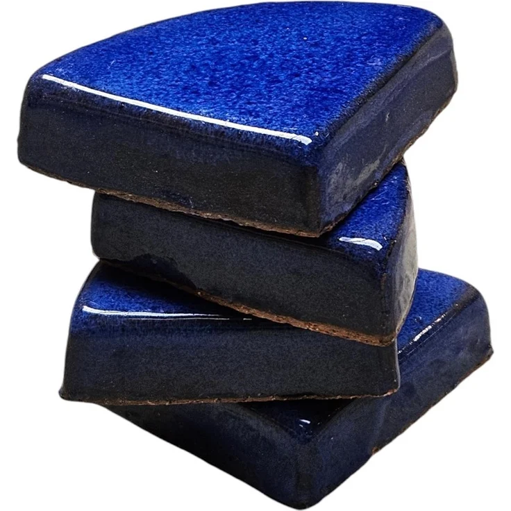 Staunässe ade! 20x Keramik Füße für Blumentopf | Royal Blau | Hochwertig – Bild 2