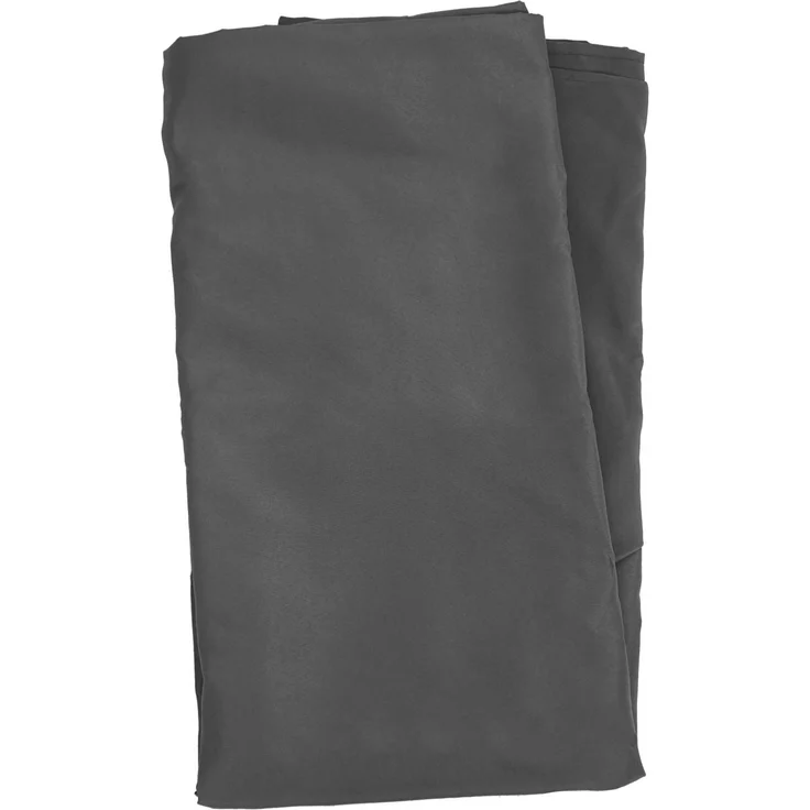 Ersatz-Bezug für Gastronomie Holz-Sonnenschirm HWC-C57, Sonnenschirmbezug, eckig 4x4m Polyester 3kg ~ anthrazit – Bild 2