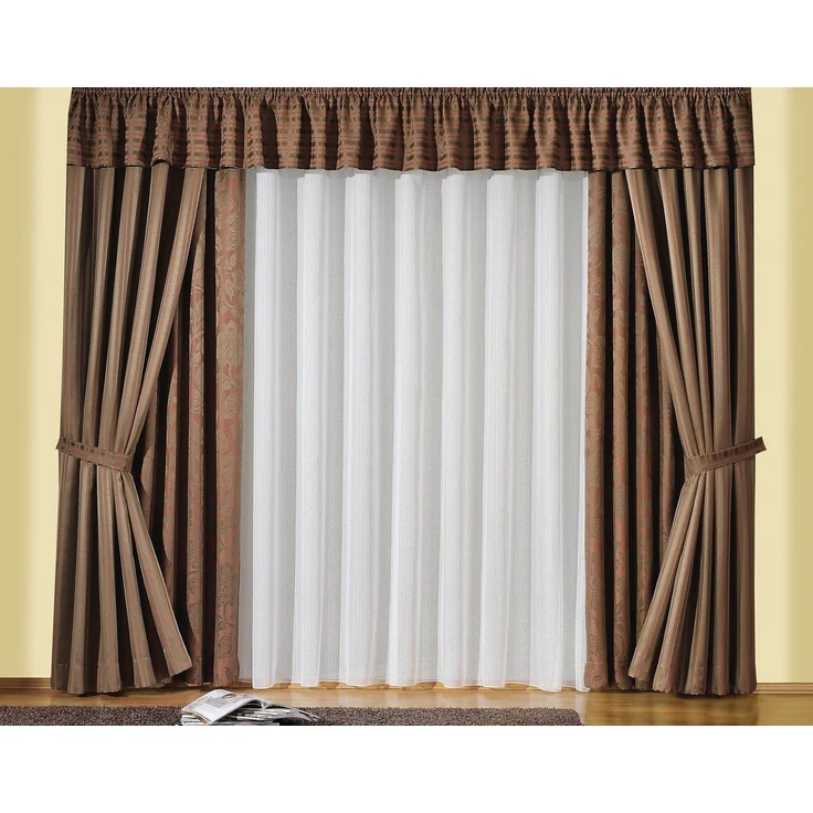 Wirth Gardine Lena (1 St), Faltenband, halbtransparent, Store – Bild 5
