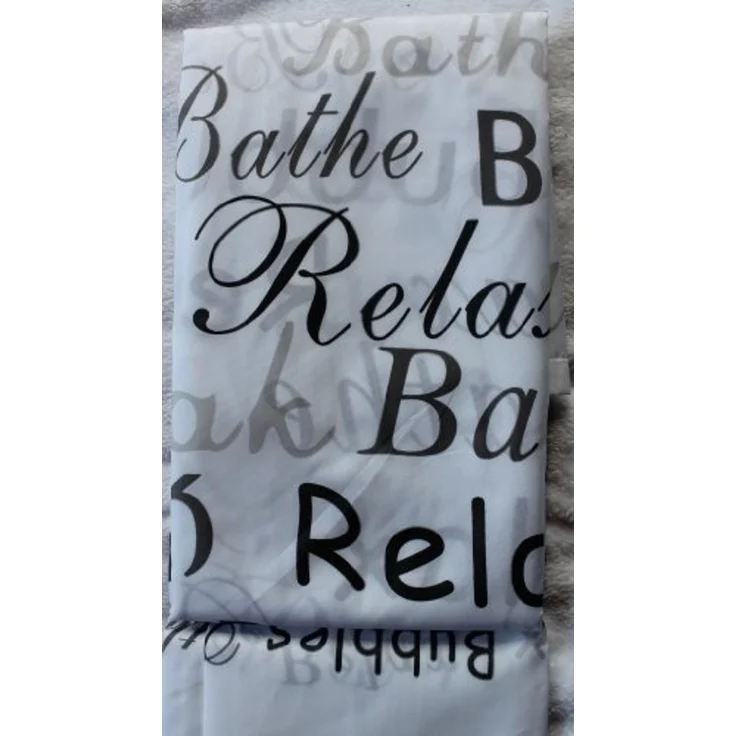 Clever-Kauf-24 Duschvorhang Textil-Duschvorhang Relax, BxH 180x200 cm, Breite 180 cm (1-tlg), wasserabweisend – Bild 4