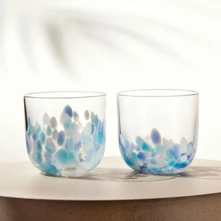 like. by Villeroy & Boch Like Confetti Aqua Wasserglas Set 2tlg. – Bild 4