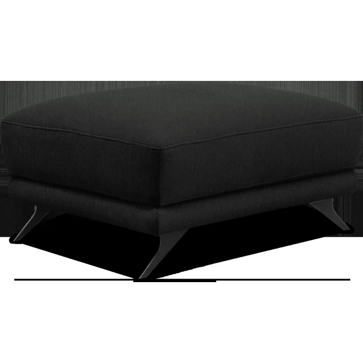 Puf Megis, Fußhocker, Schwarz
