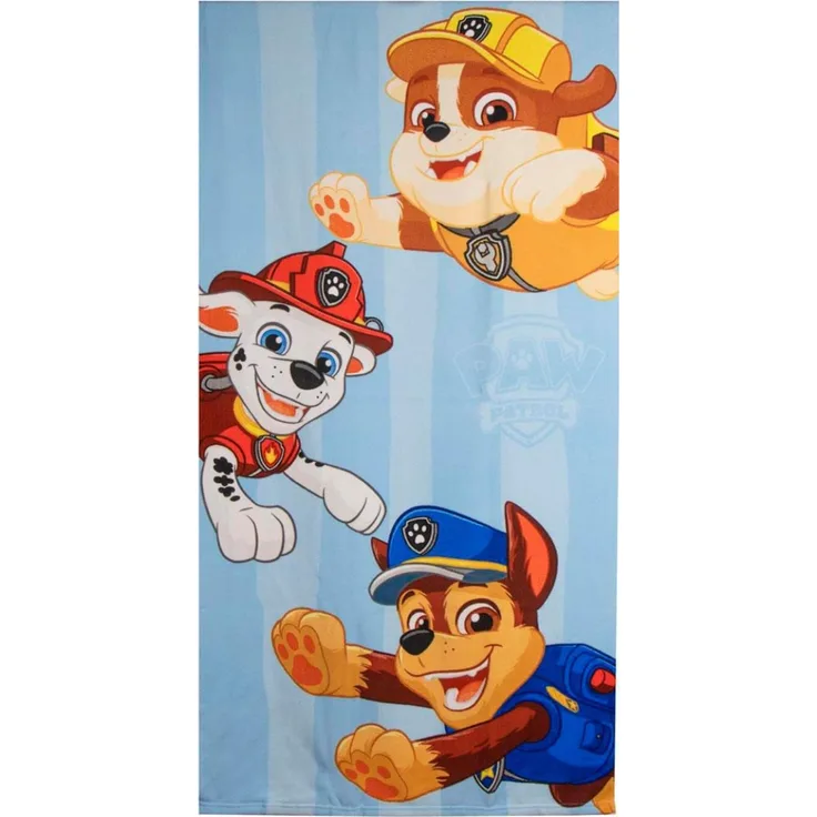 Paw Patrol Kinder Badetuch aus Polyester mit weicher Oberfläche 35x25 cm