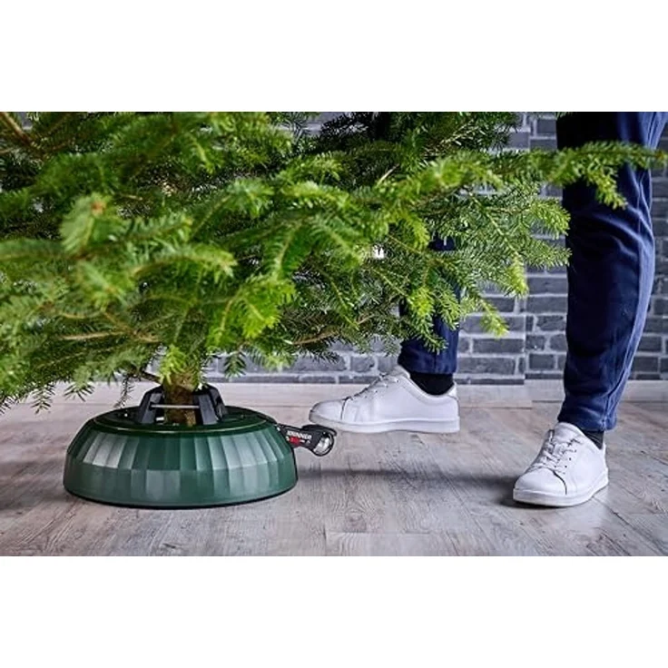 Krinner X-320 Deluxe Christbaumständer, bis 320 cm Baumhöhe, Stamm max. Ø 12 cm – Bild 4