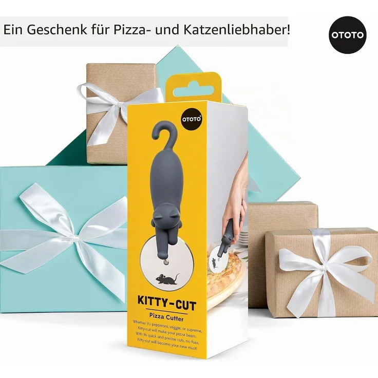 OTOTO Kitty Cut Pizzaschneider – Bild 8