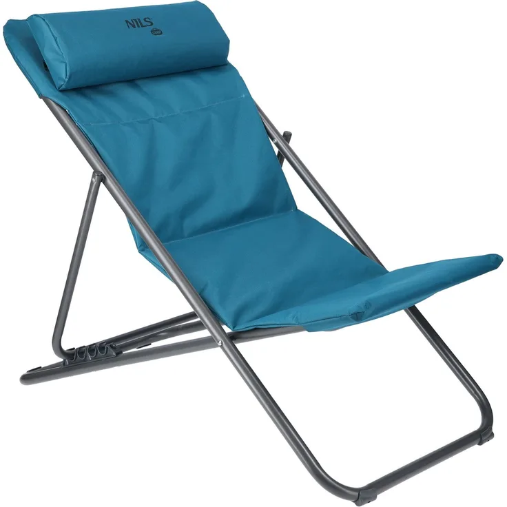 NILS Campingstuhl mit 4-Stufen-Rückenlehne Outdoor Stuhl