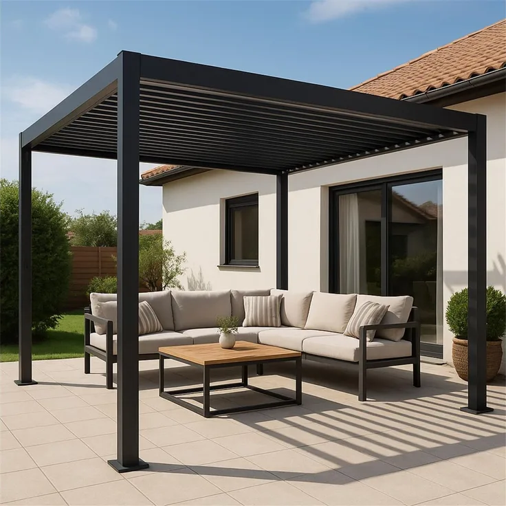 Mirador Classic 3x4 m Pergola, anthrazit