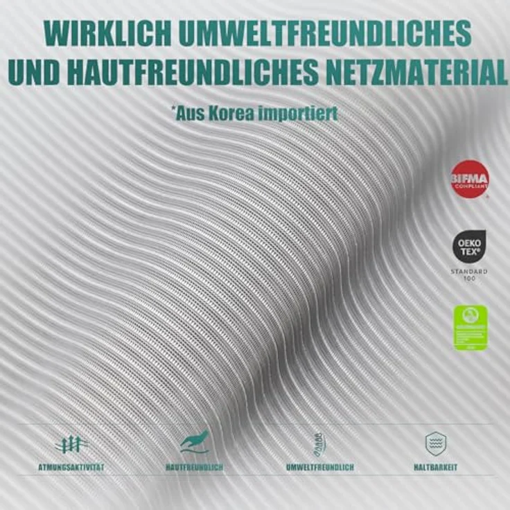 COLAMY Ergonomischer Netz-Bürostuhl, Hochleistungs-Computer-Chefschreibtischstuhl mit verstellbarem Kopfstütze und 4D-Armlehnen, Schiebesitz, Neigungssperre, Dunkelgrau – Bild 8