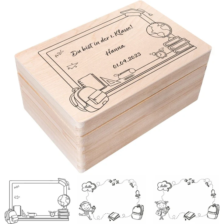 Creative Deco Personalisiert Einschulung Geschenk Junge Mädchen Schulanfang