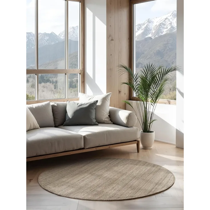 HANSE Home Teppich Jaipur Juteteppich, als Läufer und in Rund, rechteckig, Höhe: 10 mm, 100% Naturfaser, Wohnzimmer, Esszimmer, Schlafzimmer, GRS