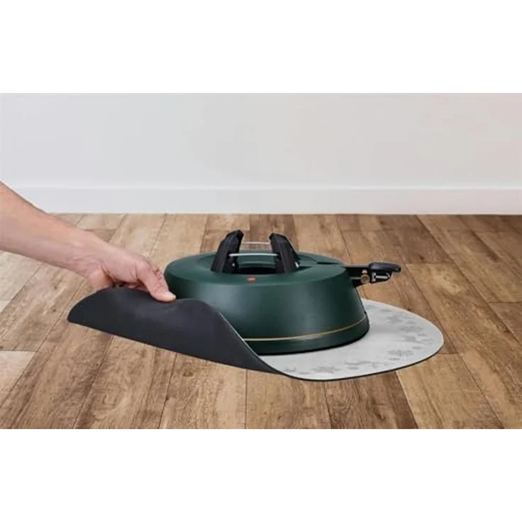 Krinner Weihnachtsbaumunterlage Ø 60 cm weiß – Bild 2