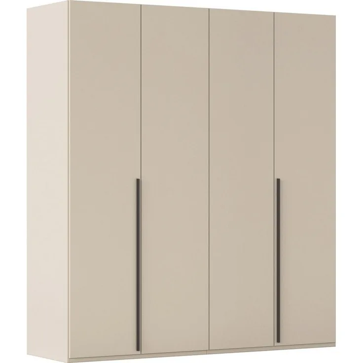 rauch Kleiderschrank Drehtürenschrank Schrank Garderobe Wäscheschrank BESTSELLER MONTCLAR (3 Ausstattungen BASIC/CLASSIC/PREMIUM (SOFT-CLOSE), Breiten 201-400 cm) Front in Glas/Hochglanz/Dekor/Grauspiegel in 5 Breiten MADE IN GERMANY