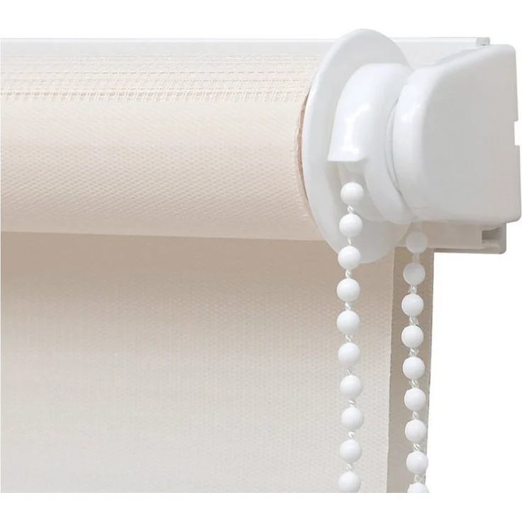 Doppelrollo Zevra Doppelrollo / Duo Rollo, 40 x 160 cm, creme, Victoria M, halbtransparent, ohne Bohren, freihängend, verschraubt, Feuchtraumgeeignet, Sichtschutz oder Durchsicht – Bild 4