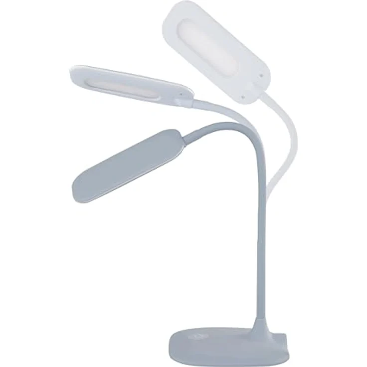 EMOS STELLA dimmbare LED Tischlampe, 6,5W, max. 400lm, 4000K, flexibler Arm, blau, Z7602BL – Bild 2
