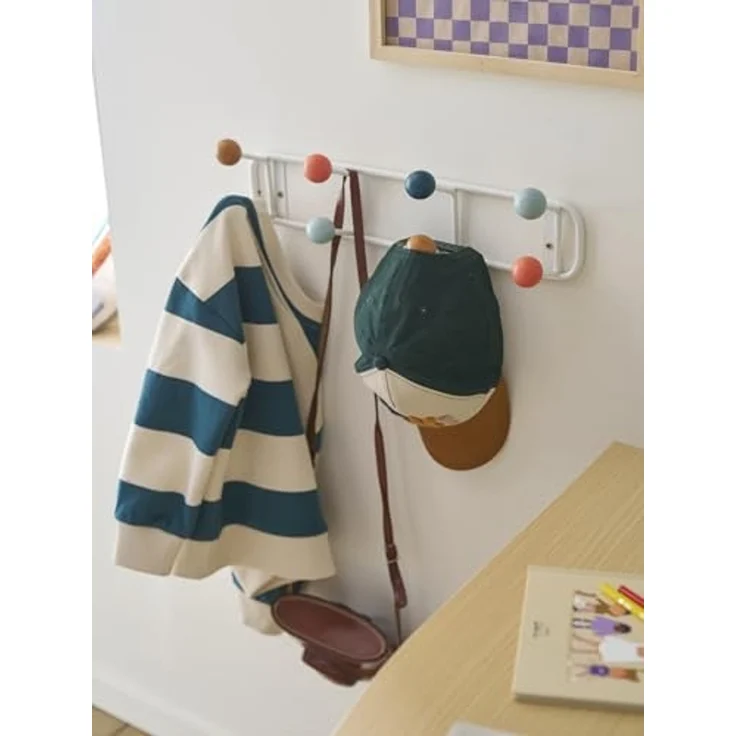 vertbaudet Wandgarderobe Kinderzimmer Wandgarderobe SIXTIES – Bild 4