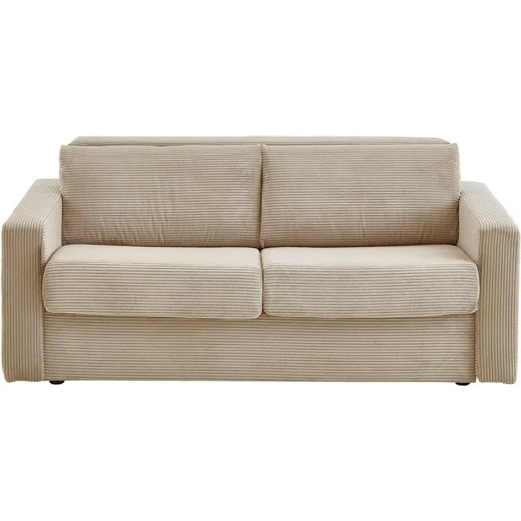 ATLANTIC home collection Schlafsofa Rolando, B: 196 cm, Liegefl. 140x190 cm, mit komfortabler Matratze, Dauerschlafsofa – Bild 4