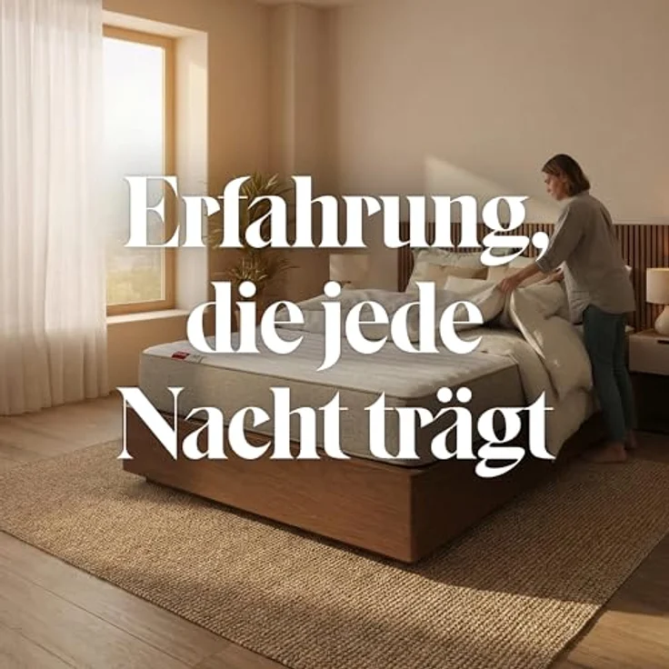 PIKOLIN Matratzen Topper Viskoschaum 7cm, 150x190 cm – Bild 8