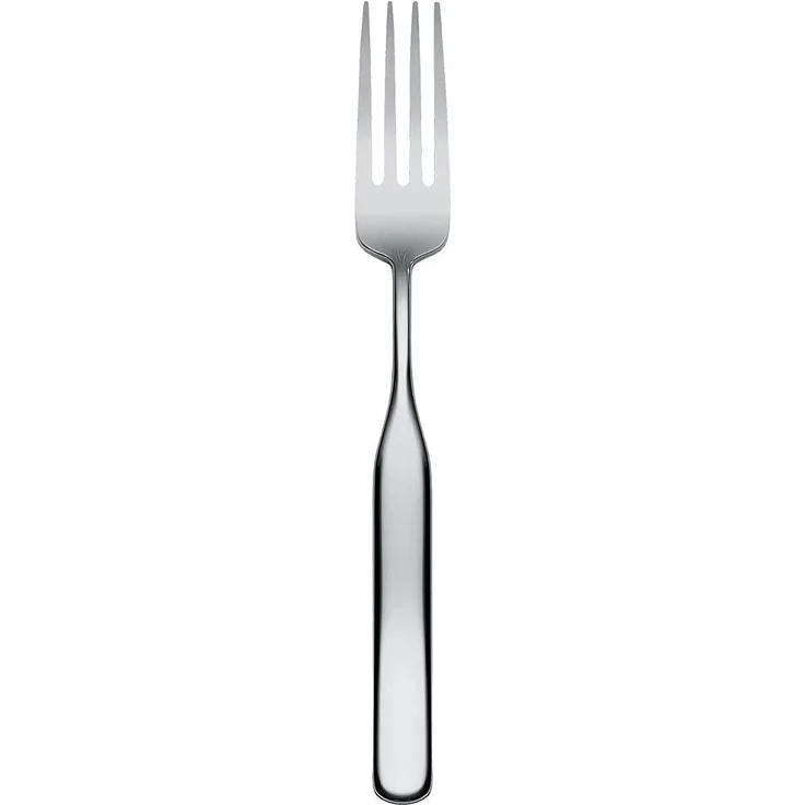 Alessi Collo-Alto, Dessertgabel aus Edelstahl 18-10 glänzend poliert, Silver, 17 x 2 x 4 cm, 6-Einheiten