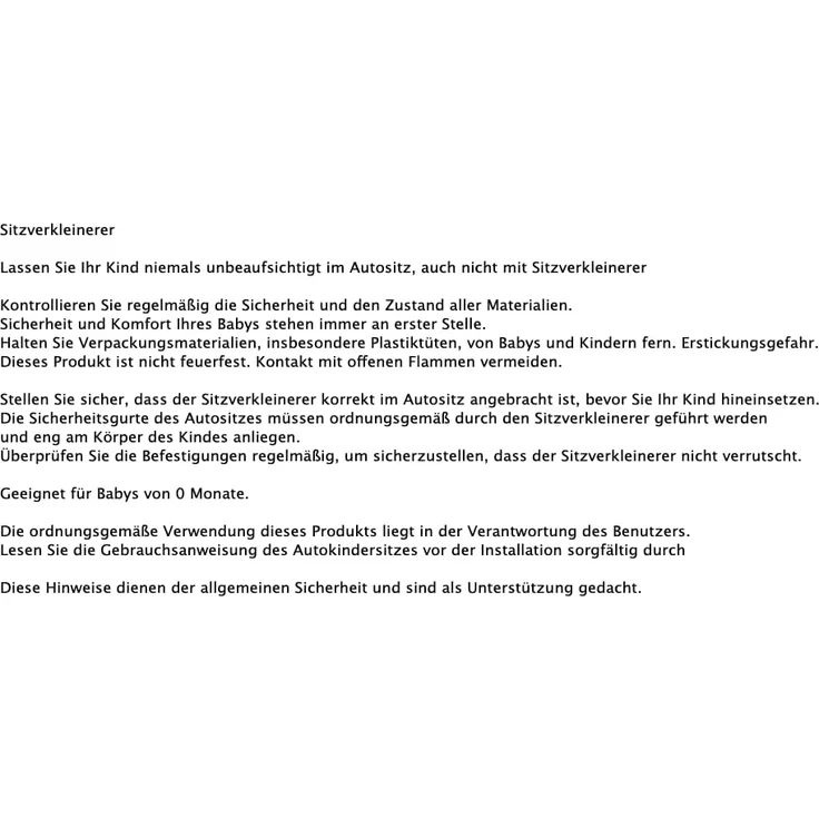 Primawela Sitzverkleinerer Sitzverkleinerer MINKY Einlage Baby Kind für Auto Babyschale Einsatz – Bild 6