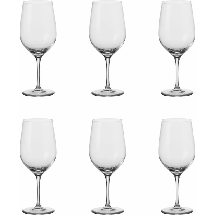 Leonardo Ciao+ Rotweinglas XL, 6er Set, Weinglas, Wein Glas, Extrem Stoßfest, 610 ml, 19841