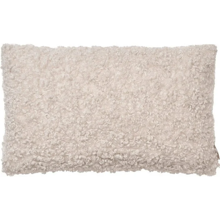 blomus Kissenhülle -TEDDY- Kissenbezug, Dekokissen, Kuschelkissen, Wohnkissen modern, Flauschig, inkl. Trageschlaufe, inkl. Filzgleitern – Bild 1
