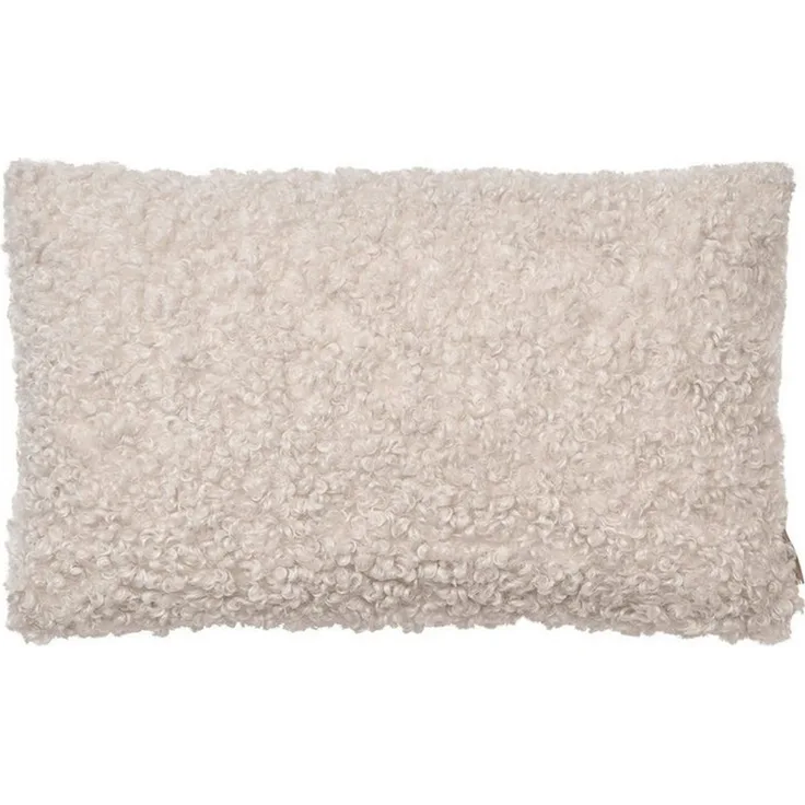blomus Kissenhülle -TEDDY- Kissenbezug, Dekokissen, Kuschelkissen, Wohnkissen modern, Flauschig, inkl. Trageschlaufe, inkl. Filzgleitern