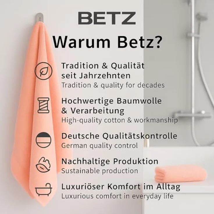 Betz Saunatuch Saunatücher groß XXL Größe 80 x 200 cm Badetuch Badetücher Palermo, (1 Stück, 1-St) – Bild 10